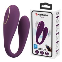 Nouvelle Emballage Vibrateur Télécommandé en Silicone pour Hommes et Femmes, Contrôle à Distance, Type C Paitila