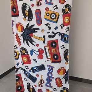 Tăng 80x160cm nóng bán tùy chỉnh sợi nhỏ bơi bãi biển Khăn Reversible in tua nhanh chóng khô cát miễn phí hình chữ nhật - Product Image 6