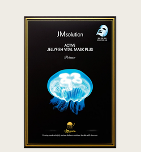Masque en tissu JMSOLUTION Active Jellyfish Vital Mask coréen, réparateur élastique des profondeurs marines, hydratant et illuminateur, à l'essence pour le visage - Product Image 2
