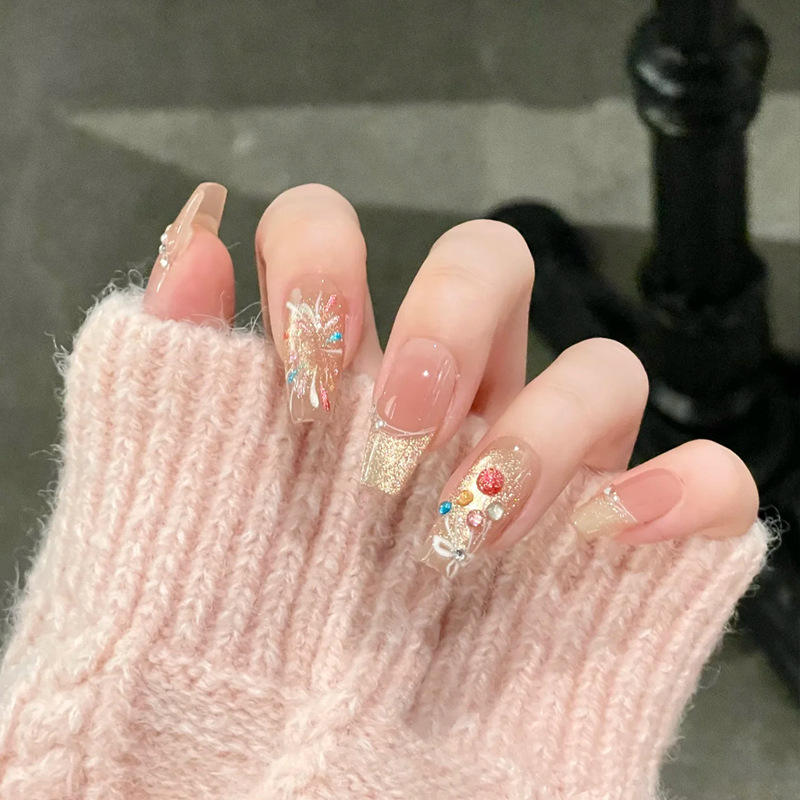 BY1980 feux d'artifice multicolores