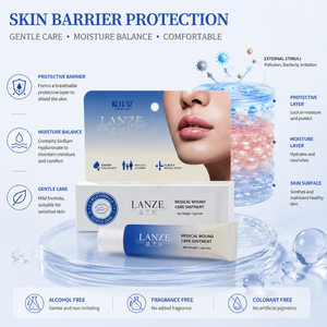 Ungüento Labial con Hialuronato de Sodio, Protección de la Barrera Cutánea, Calma los Labios Agrietados, Repara la Piel Frágil del Contorno de Labios - Product Image 4