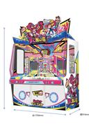 Machine de jeu à poussoir à pièces mini format, modèle usine, avec kit de poussoir et changeur de billets et de tickets