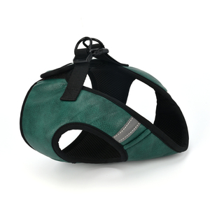 Harness Hewan Peliharaan Musim Dingin PU Polyester dengan Penutup Gesper untuk Anjing dan Kucing - Product Image 2