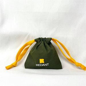 Newest Custom Organic Cotton <b>Drawstring</b> <b>Pouch</b> Bag Dust Cotton Gift Jewelry Packaging Bag Storage Gift Bag for Party Favor - Product Image 4
