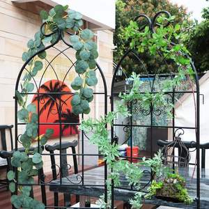 Maison jardin treillis <span class=keywords><strong>en</strong></span> fer pour plantes grimpantes clôture de fleurs support de plante <span class=keywords><strong>en</strong></span> <span class=keywords><strong>pot</strong></span> grand mur rose vigne légume concombre support - Product Image 1