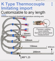 Industrial Type K MI Thermocouple WRNK-131/231/331, Waterproof Junction Box, High Temperature Sensor Support Customization