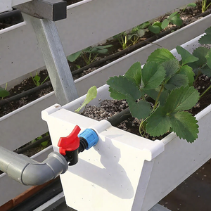 Grand système hydroponique vertical NFT en PP de qualité alimentaire, canal en plastique double couche pour laitue, herbes et légumes, avec 90 % d'économie d'eau - Product Image 6