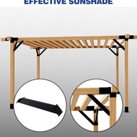 Kit de supports diagonaux pour colonnes en bois, poutres triangulaires, et accessoires de quincaillerie combinés acier-bois
