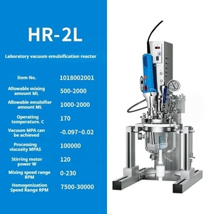 Emulsionador de Laboratorio Veidt, Diseño No Estándar, Reactor de Homogeneización y Dispersión al Vacío de Acero Inoxidable, Equipo Químico Inteligente - Product Image 2