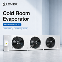 Évaporateur de chambre froide à dégivrage à gaz chaud 220V 380V pour système de réfrigération de projet de stockage frigorifique