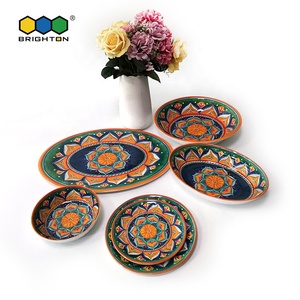 Plato de cena de diseño tradicional, melamina, hecha en China para <span class=keywords><strong>restaurante</strong></span> - Product Image 6