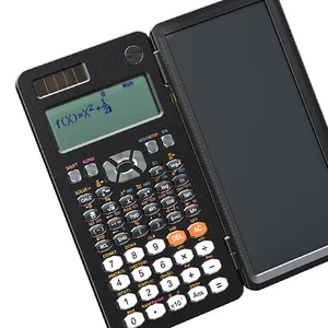 NEWYES-minicalculadora de ingeniería científica, dispositivo inteligente LCD con 16 dígitos, 3 en 1, 991ES Plus, con bloc de notas