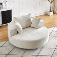 Canapé individuel extra large en velours moderne et luxueux, confortable, pour salon, salle de séjour, bureau à domicile, hôtel