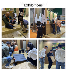 MexyTech Chống Tia Cực Tím Composite <span class=keywords><strong>Wpc</strong></span> <span class=keywords><strong>Decking</strong></span> Chống Trầy Xước 3d Gỗ Hạt <span class=keywords><strong>Wpc</strong></span> Sàn Đôi Sàn - Product Image 3