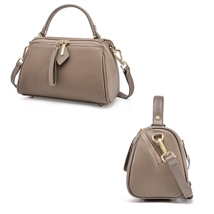 Fabricante OEM Carteras Para Mujer Cuero de Grano Superior Bolsos de Hombro Elegantes Simples Caja Bolsos Lujo - Product Image 2