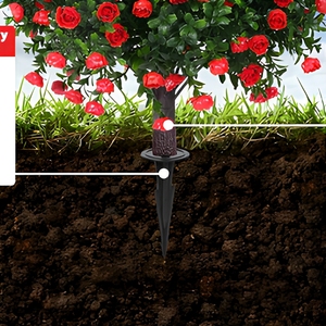 1 Pezzo di Arbusti Artificiali di Bosso <span class=keywords><strong>Rosa</strong></span> con Picchetti da Terra, Resistenti ai Raggi UV, Ecologici e Durevoli per Decorazioni da Giardino Interno ed Esterno - Product Image 6