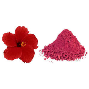 Poudre d'extrait d'hibiscus sauvage naturelle pour les soins de la peau et des cheveux, masque facial, ingrédient purifié, conditionnement en vrac - Product Image 1