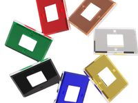 Cache de protection en acrylique anti-poussière et étanche IP44 10A 20A, panneau PMMA haute dureté pour interrupteur d'équipement