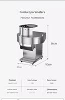 Machine à couper les pommes de terre, trancheuse à légumes commerciale pour frites