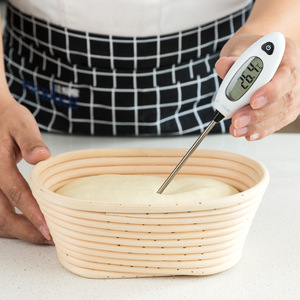 Fabake Stainless Steel Probe Electronic Food Thermometer 400ml Digital Display For Water Milk Oil Cooking Measurement - Product Image 3