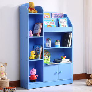 Los niños La estantería de creativo moderno Simple niños estantería con puerta - Product Image 1