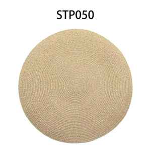 Juego de Manteles Individuales y Posavasos de PVC Ecológico Certificado al por Mayor - Diseño Hueco Tejido de Cáñamo, Alfombrillas de Drenaje para Cocina - Product Image 5