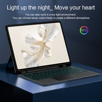 Protecteur de clavier Offre Spéciale pour Honor Pad 9 12.1 pouces étui pour tablette étui pour tablette amovible rotatif à 360 degrés