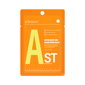 แผ่นมาส์กหน้าสารสกัดจากธรรมชาติออร์แกนิคจากมังคุด ยี่ห้อ KORMESIC รับผลิตแบบ OEM/ODM ช่วยลดสิว ปรับผิวกระจ่างใส - Product Image 1
