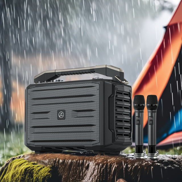 Saintlark K800 IPX4 Waterproof Bluetooth Speaker Portable Subwoofer Wireless Party Speaker for Outdoor