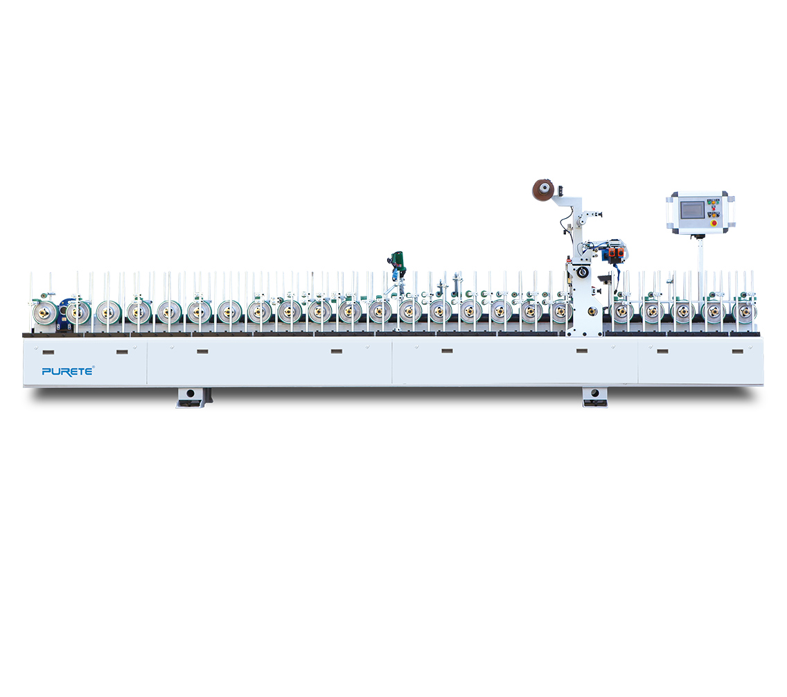 Горячий клей, машина для обмотки профиля древесины, ДПК, ДВП, ПВХ, деревообрабатывающее оборудование