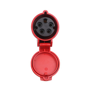 Adaptador de Enchufe CEE a Schuko Deepin Red, 32A 380V, Conector Eléctrico Industrial - Product Image 4