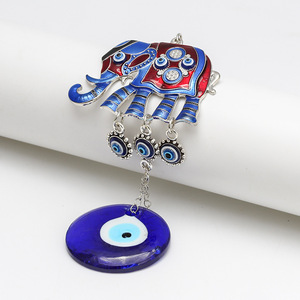Jajazar — pendentif <span class=keywords><strong>mural</strong></span> mauvais œil bleu turc, décoration, amulettes, ornement de voiture, maison, jardin, <span class=keywords><strong>porte</strong></span>-clés, Protection, cadeau <span class=keywords><strong>porte</strong></span>-bonheur - Product Image 3