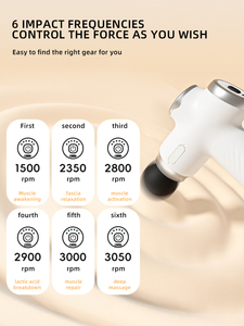 Mini <span class=keywords><strong>pistolet</strong></span> <span class=keywords><strong>de</strong></span> <span class=keywords><strong>massage</strong></span> corporel <span class=keywords><strong>pistolet</strong></span> <span class=keywords><strong>de</strong></span> <span class=keywords><strong>massage</strong></span> à pression profonde 6 fréquences d'impact <span class=keywords><strong>pistolet</strong></span> <span class=keywords><strong>de</strong></span> <span class=keywords><strong>massage</strong></span> <span class=keywords><strong>de</strong></span> thérapie musculaire - Product Image 3