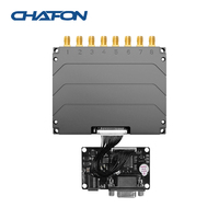 Module lecteur RFID Chafon CF-E718 longue portée UHF 8 ports, puce IMPINJ E710, aluminium, 865-928 MHz, 1100 étiquettes/sec