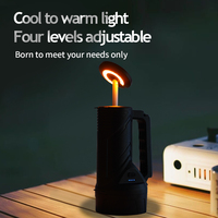 Lampe torche multifonctionnelle en plastique USB C à haute puissance avec LED, étanche, longue portée, extensible