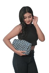 Bolsos de mano de algodón indio tradicional cosidos a mano Floral compras hombro acolchado bolsos grandes bolsos casuales Bolsos De Mujer - Product Image 2