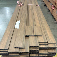 Planches de terrasse en composite bois-plastique Easy Click WPC pour balcon extérieur, patio, jardin, revêtement de sol imperméable et antidérapant