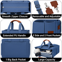 Usine directe toile sacs fourre-tout pour femmes voyage poche organisateur livre sac sac à bandoulière grand cadeau sacs à main travail