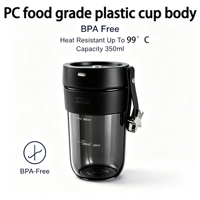 Vente en gros de tasses à café électriques rechargeables de 350 ml, tasses à latte américaines, tasses à café portables pour les voyages en plein air