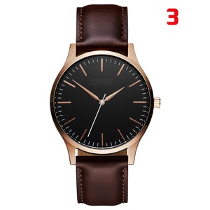 Nouvelle montre à quartz simple sans logo, design d'ingénierie de mode 2025 - Product Image 3