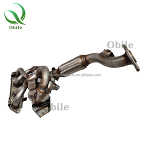 Convertisseur catalytique de système d'échappement à ajustement direct pour collecteur <span class=keywords><strong>Mazda</strong></span> <span class=keywords><strong>3</strong></span> Axela 2.0L - Product Image 4