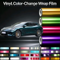 Échantillons de couleurs de film de protection de peinture (PPF) en TPU coloré pour vinyle, garantie 8 ans, auto-réparant