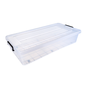 Professionnel fait boîte <span class=keywords><strong>de</strong></span> <span class=keywords><strong>rangement</strong></span> en <span class=keywords><strong>plastique</strong></span> avec couvercles <span class=keywords><strong>sous</strong></span> le <span class=keywords><strong>lit</strong></span> - Product Image 1