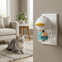 Kit diffuseur apaisant aux phéromones pour chiens et chats 2 en 1 (2 prises + 4 recharges) pour soulager l'anxiété des chats