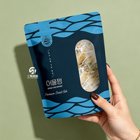 Sachet Doypack Personnalisé Imprimé en Héliogravure, Qualité Alimentaire, en BOPP Stratifié avec Fenêtre pour l'Emballage d'Aliments pour Animaux et de Conserves