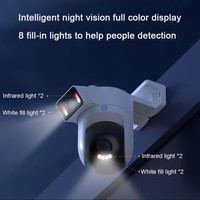 Caméra extérieure Mijia CW500 édition double caméra, étanche IP66, qualité ultra HD 2,5K, caméra de surveillance CCTV pour Mi, version chinoise, fournisseur Mi