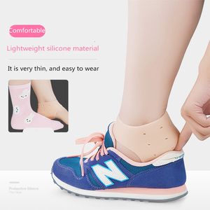 Cuscinetti per piedi in Silicone per scarpe da donna con tacco alto per crepe sul tallone - Product Image 6