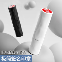 Vente en gros de tampons en plastique personnalisables de style rouge à lèvres pour la création de petits sceaux DIY