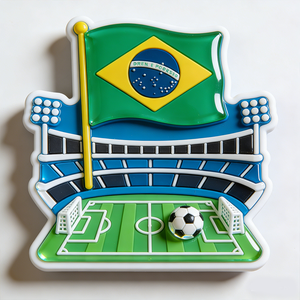 Cristo Redentor Rio De Janeiro Brasil Souvenir Colección 3d Nevera Imán De Nevera Hecho A Mano Resina