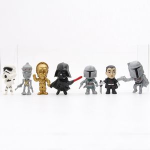 Figurines d'action Star Wars Mini <span class=keywords><strong>Boba</strong></span> <span class=keywords><strong>Fett</strong></span> Storm Soldier Reeves Luke <span class=keywords><strong>Skywalker</strong></span> Gara Tusken Raider Moff Gideon Jango - Product Image 5